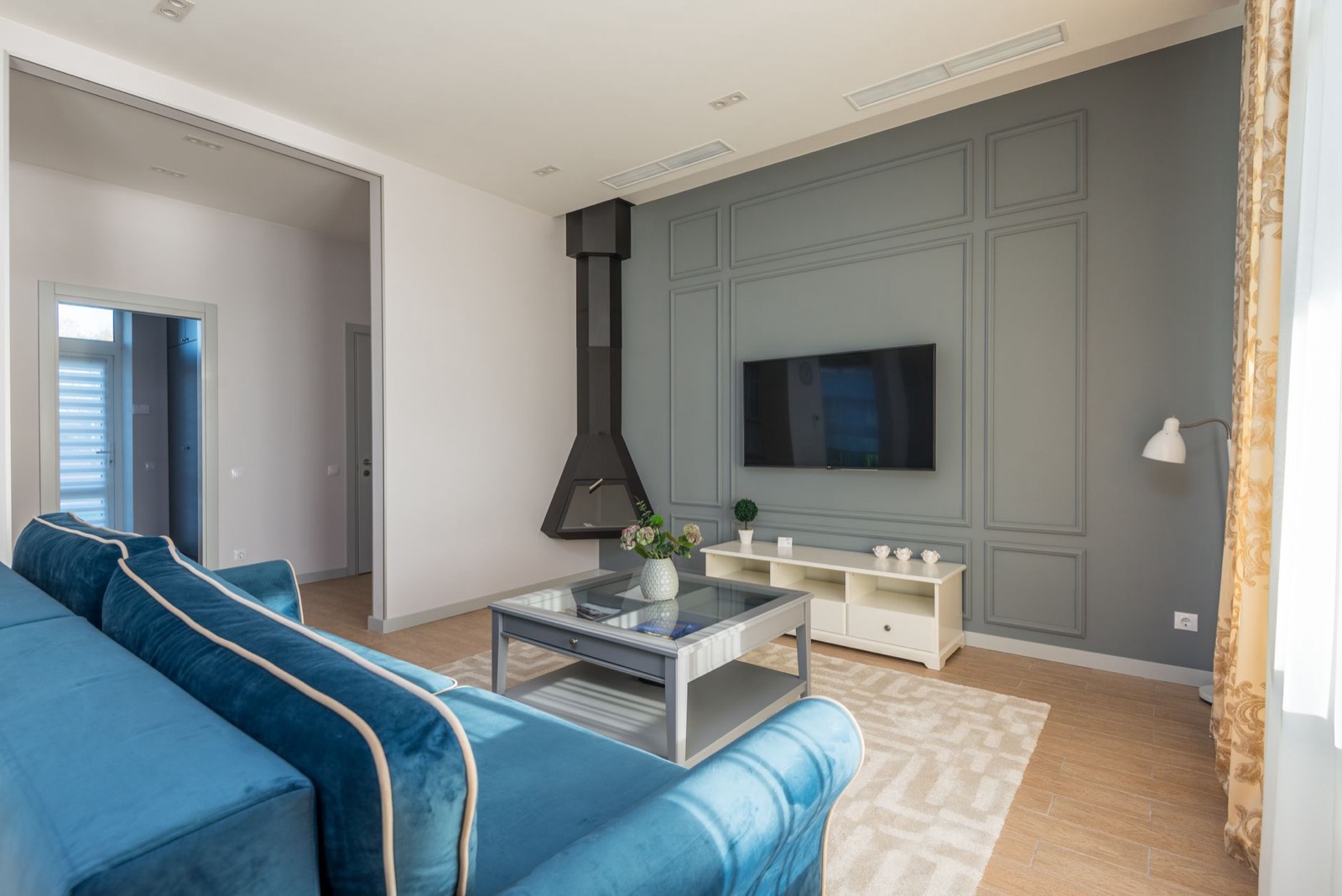Resident streaming TV at home on building-wide bulk internet